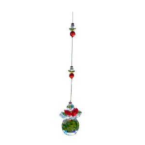 30mm Crystal Ball with Crystal Wings (2BA) Xmas 30mm Crystal Ball with Crystal Wings (2BA) Xmas